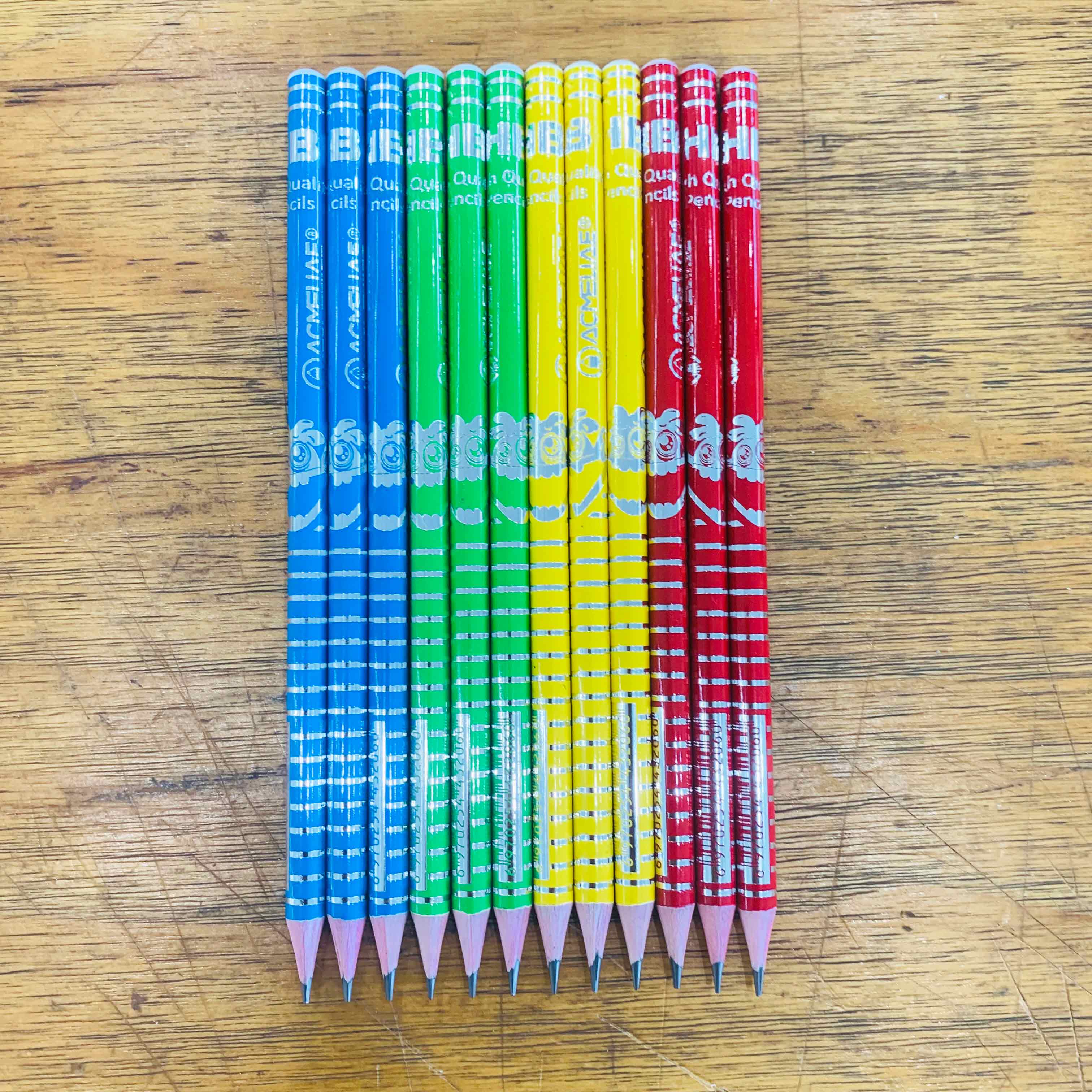 ACMELIAE 12PCS Little Monster Pencil (2B) details Picture