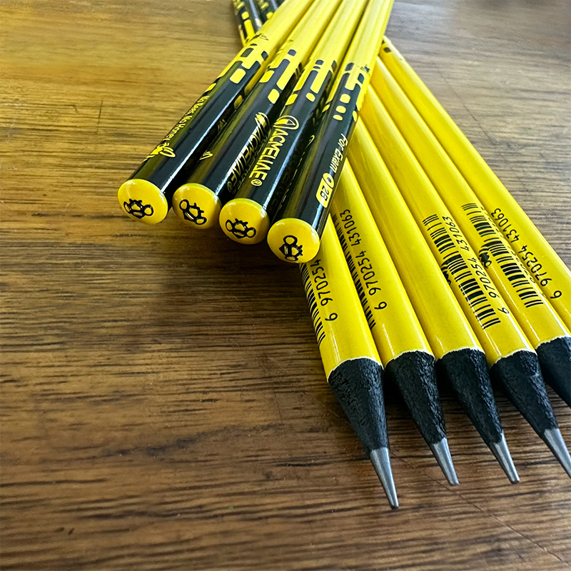 ACMELIAE 10 PCS 2B pencil sharpened/ bee series Specification drawing