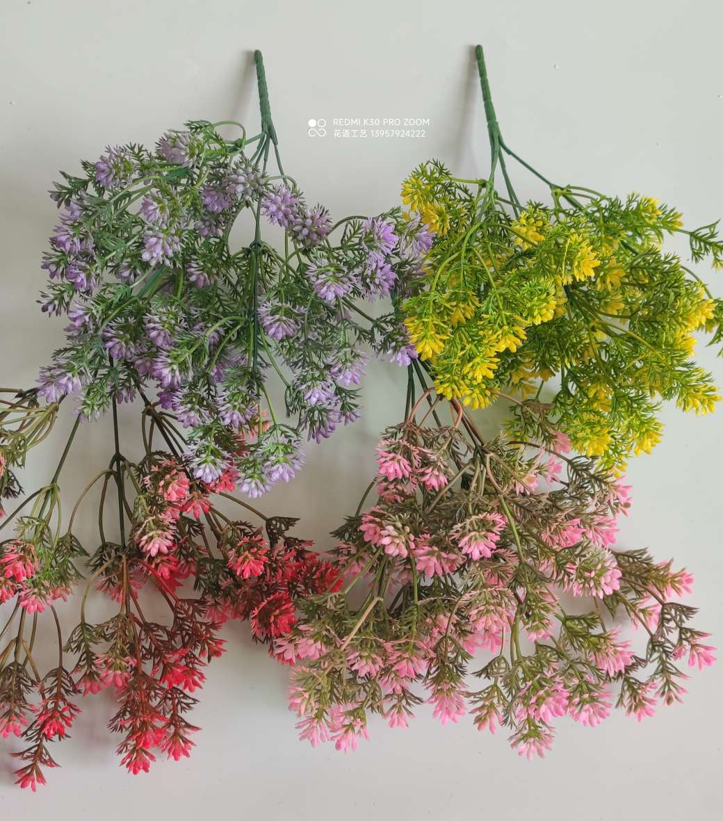 鲜花点缀花束 婚庆手捧花满天星花束装饰材料diy仿真花配草 详情图12
