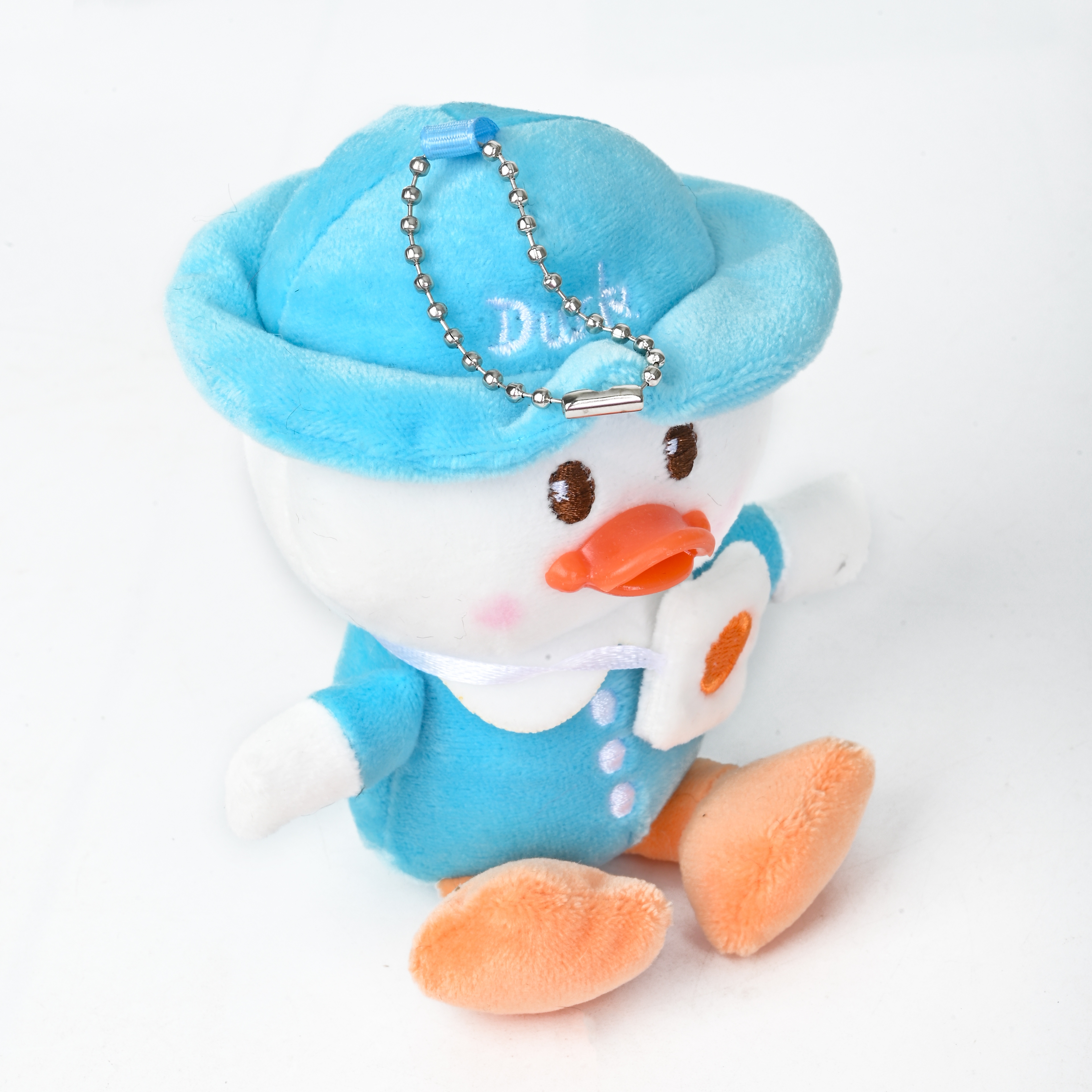 Cross-border new yellow duck plush toy doll, Lolita duck claw machine doll, wedding scattering wholesale Specification image