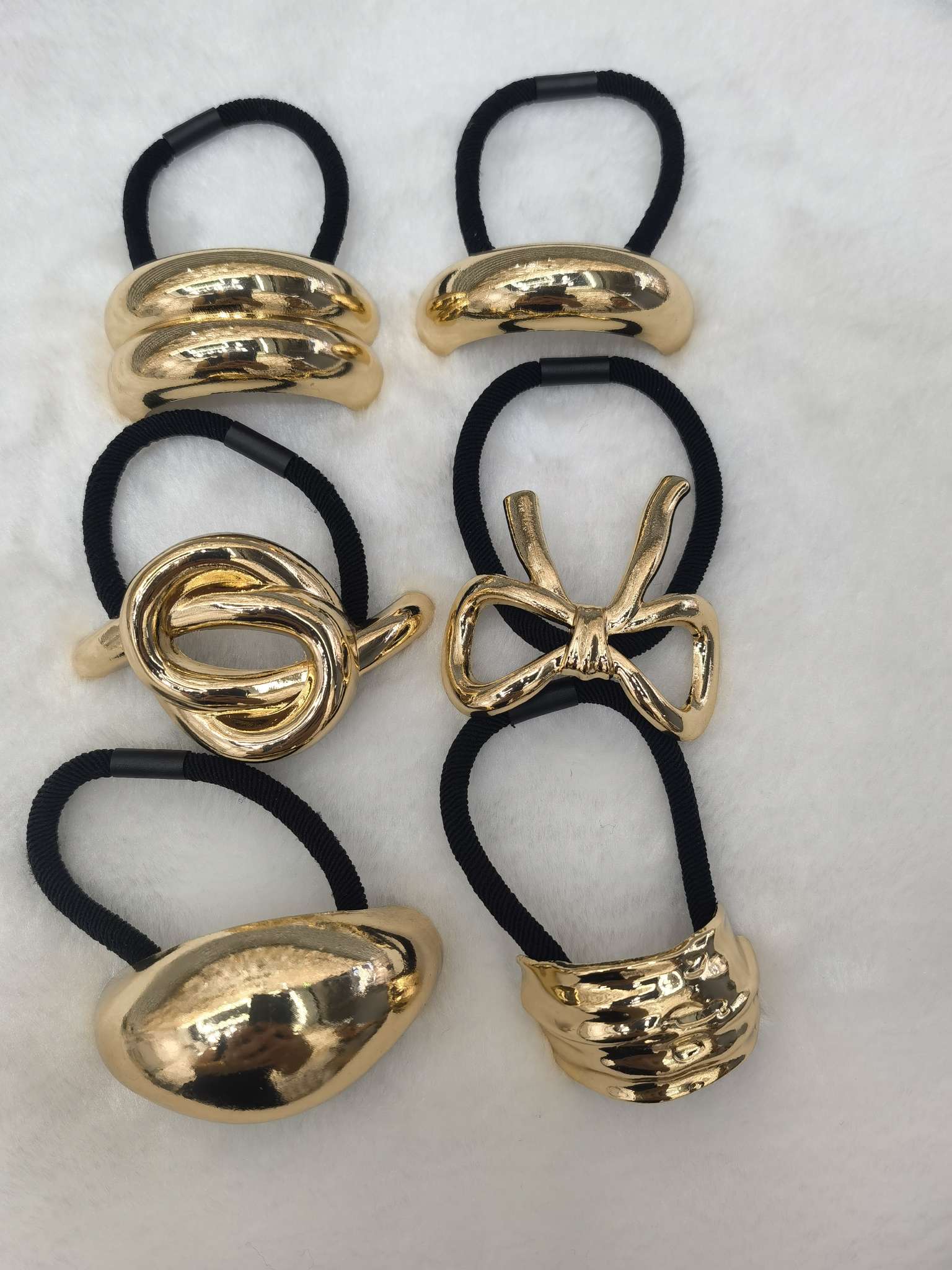 爆款合金皮筋头扣，合金头扣，头饰，发饰，头绳