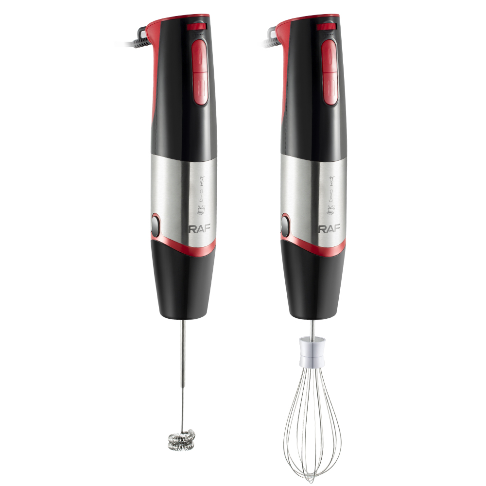 RAF European standard electric handheld blender, five-in-one juicer, egg beater, mixer and household cooking stick R.337 pic 7