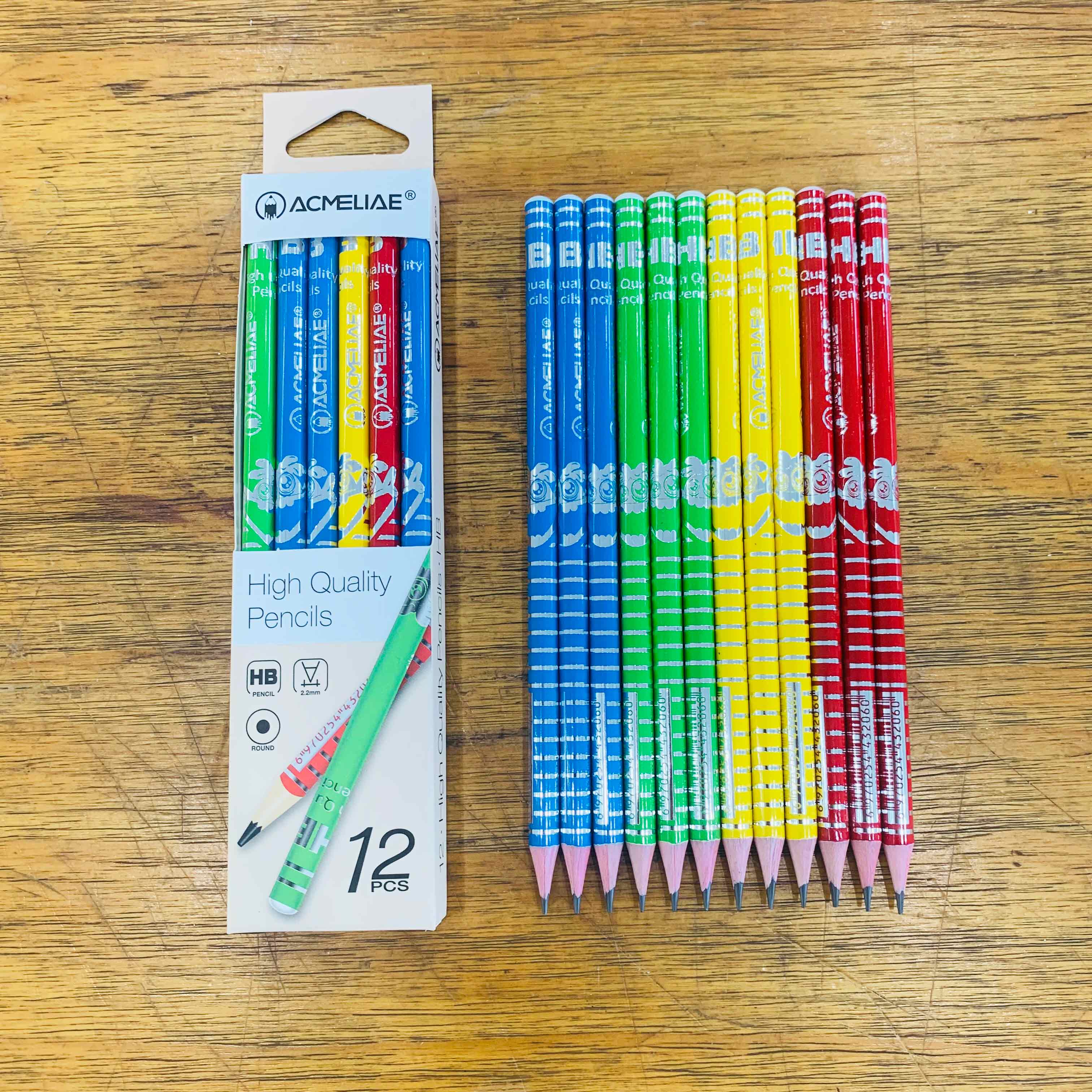 ACMELIAE 12PCS Little Monster Pencil (2B) full figure