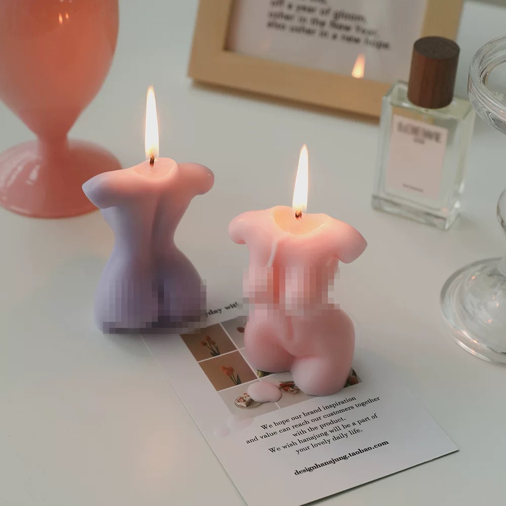 创意手工女体香薰蜡烛摆件小众高级感伴手礼送生日礼物女生candle香薰香氛香薰蜡烛香薰香氛香薰香薰摆件家居香精蜡烛原料详情1