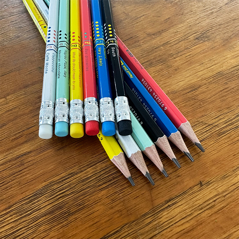 ACMELIAE 48 PCS HB dice pencil sharpened/PET tube Application Scenario