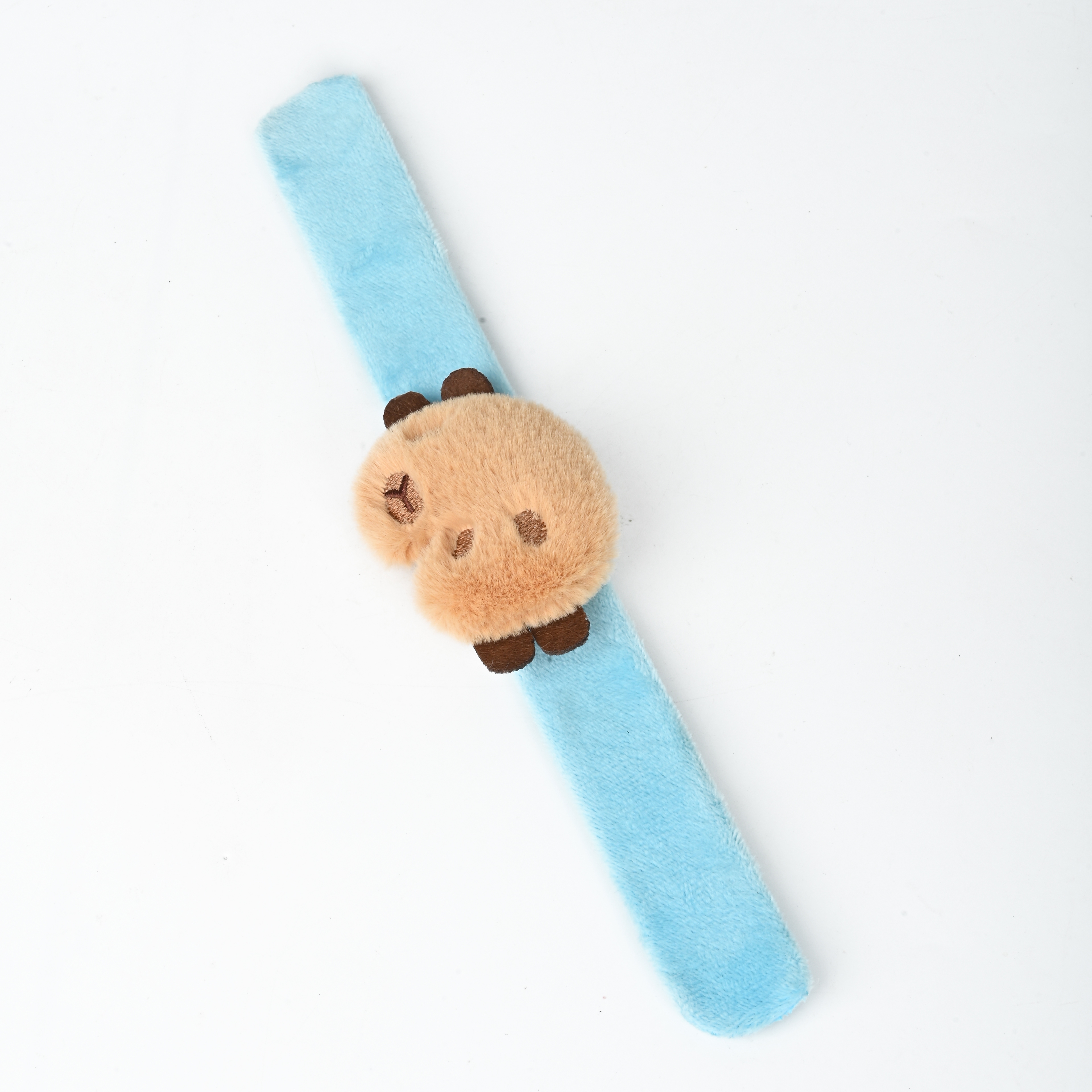 Children's pop circle cartoon plush toys, couple bracelets, creative decorations, festival hair accessories, wedding small gifts Specification image