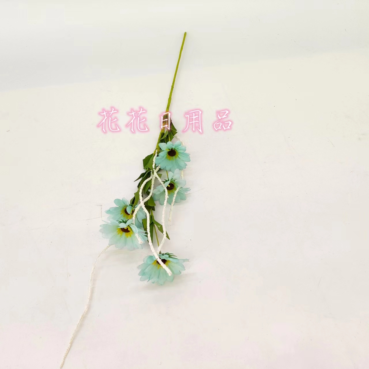 Artificial Flower Fake Flower Bonsai Single Foam Sunflower Decoration Vase Wall Hanging Specification drawing