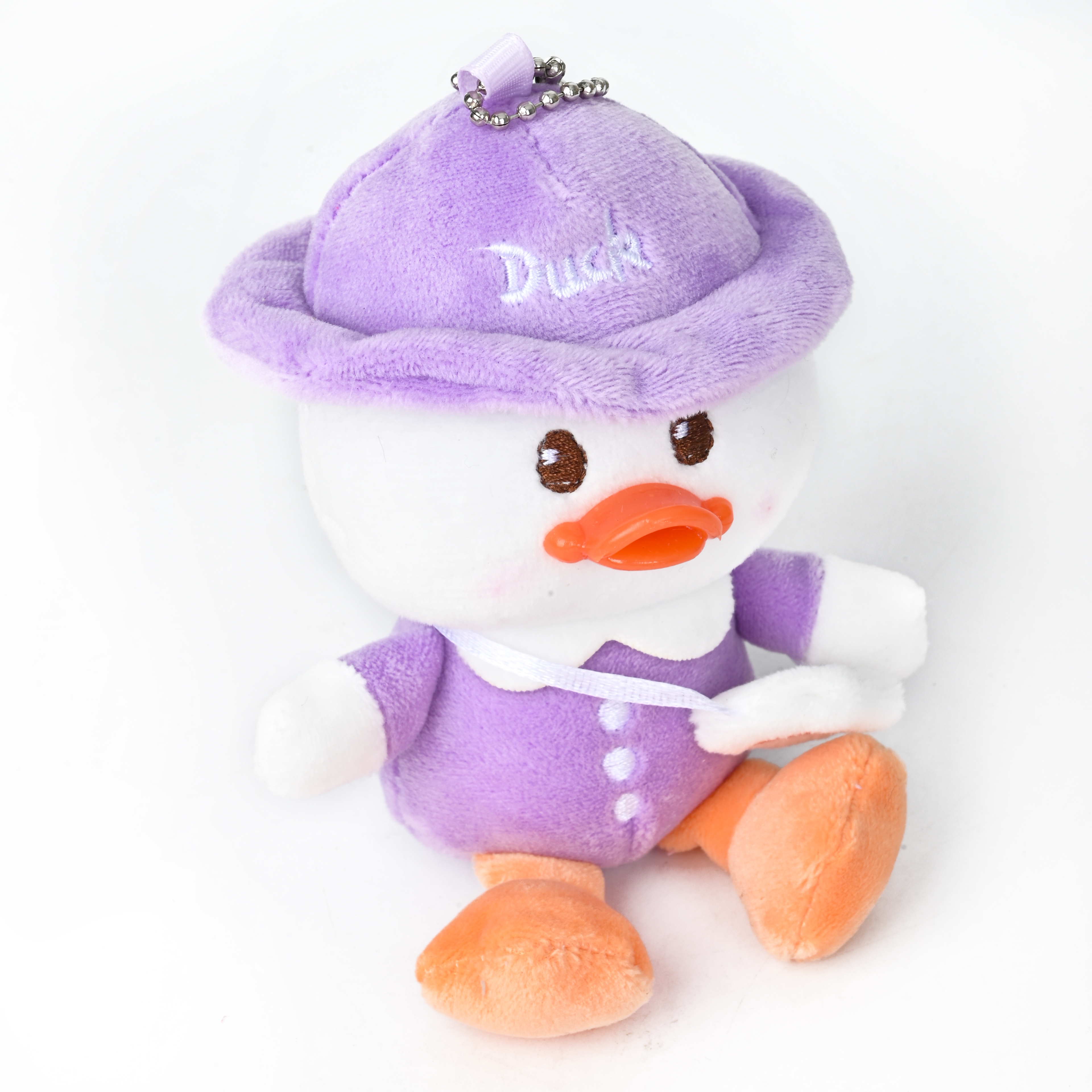 Cross-border new yellow duck plush toy doll, Lolita duck claw machine doll, wedding scattering wholesale