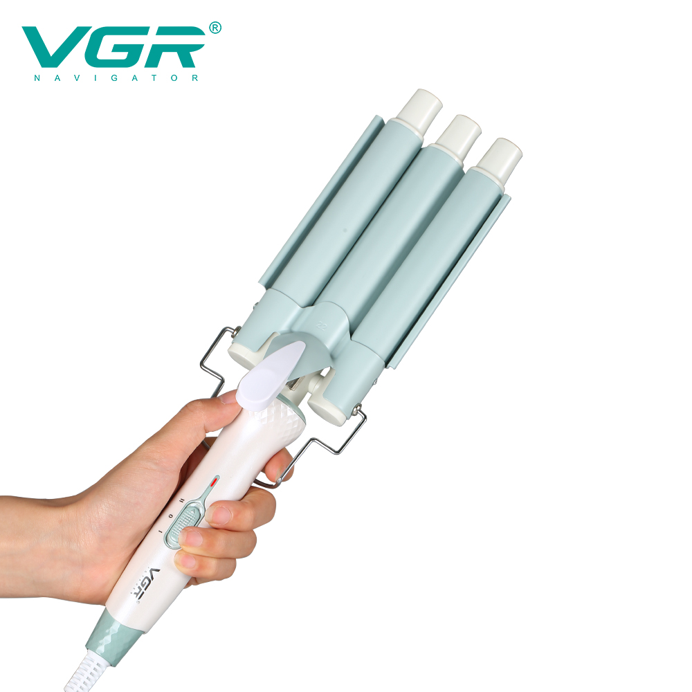 VGR595 Constant Temperature water corrugated Egg Roll Hair Care Device with ceramic coating and negative ion hair care Item Picture