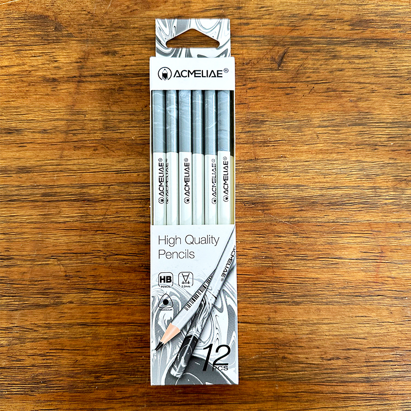 ACMELIAE 43219 12 PCS HB Ink Painting Pencil full figure