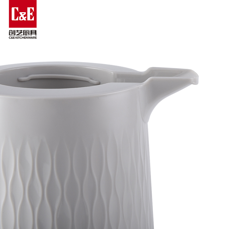 C&E创艺新款高颜值水壶玻璃内胆保温壶厨房用品家用酒店餐厅饭店详情10