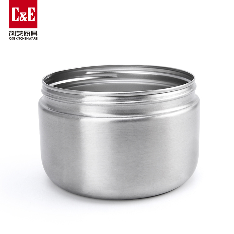 C&E Creative Vacuum pot 2.2L large capacity insulated box, multi-functional insulated pot, stainless steel insulated bucket, kitchenware, household pic 11