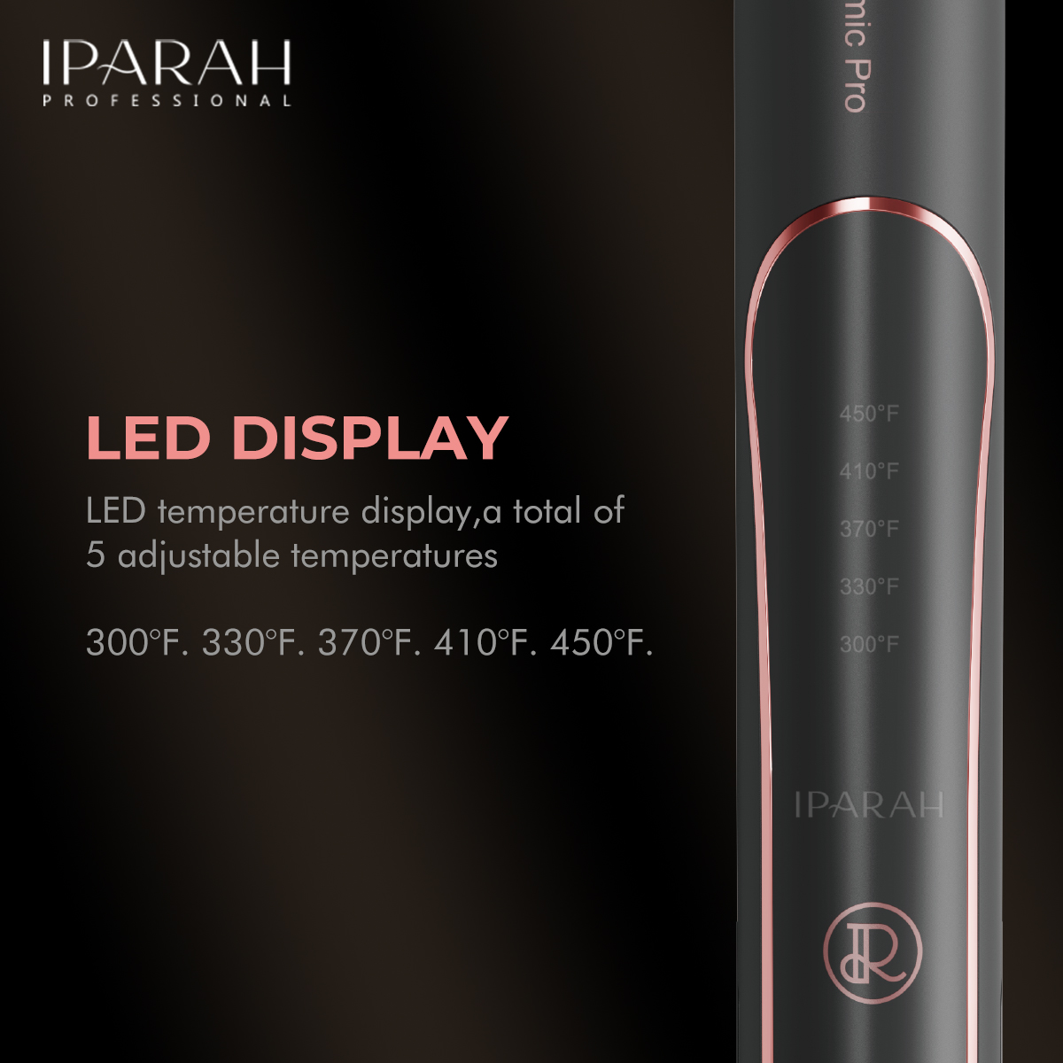 IPARAH Home Two-in-one Straightening Curling Iron Ceramic Coated Anti-Scald Straightening Iron 124 Application Scenario