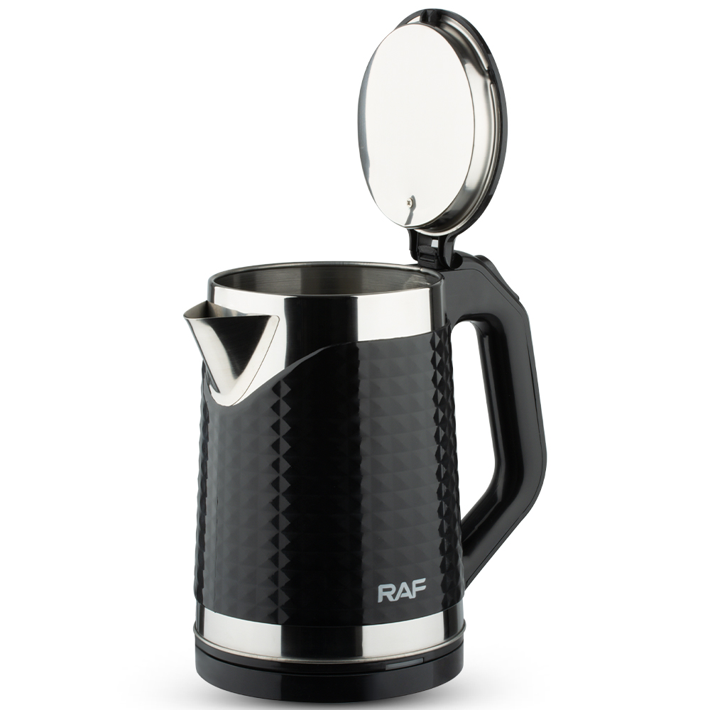 RAF European standard cross-border electric kettle, quick boiling kettle, 304 stainless steel hot kettle, electric kettle, high power 2LR.7875 Item Picture