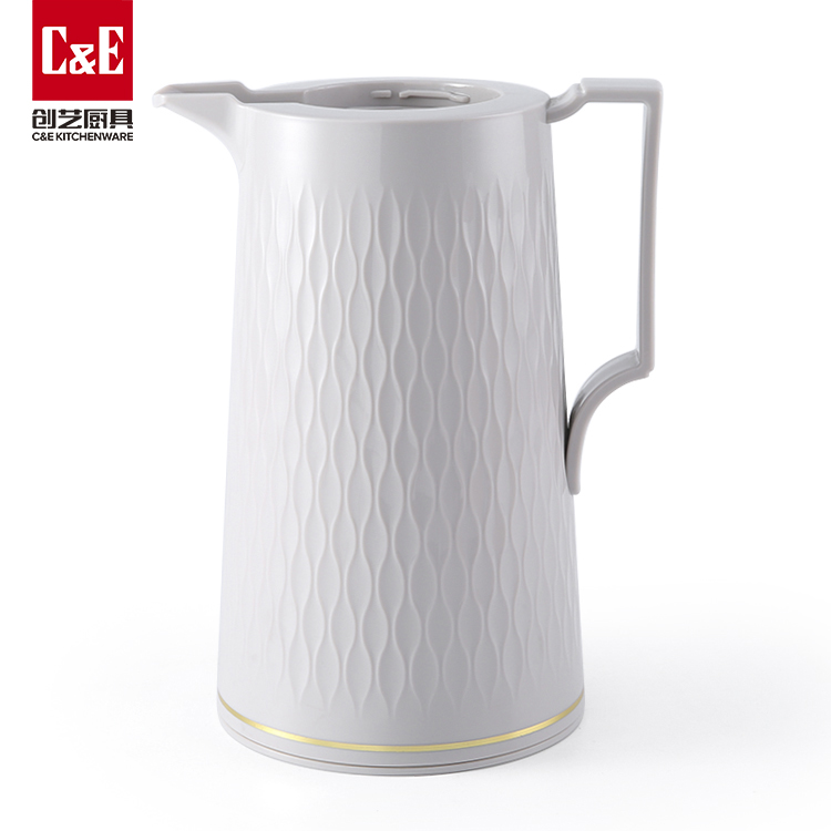 C&E创艺新款高颜值水壶玻璃内胆保温壶厨房用品家用酒店餐厅饭店详情8