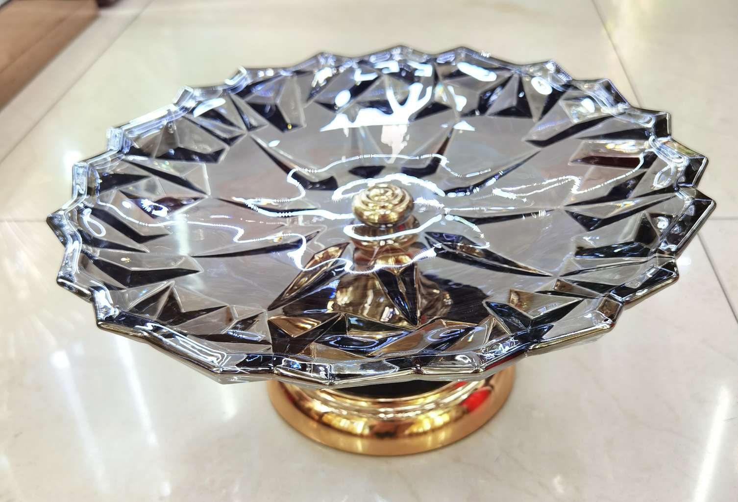 玻璃果盘摆件家具礼品酒店用品