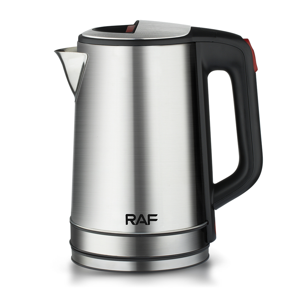 RAF European standard cross-border electric kettle, quick boiling kettle, 304 stainless steel electric kettle, high power 2.3LR.7915 Item Picture