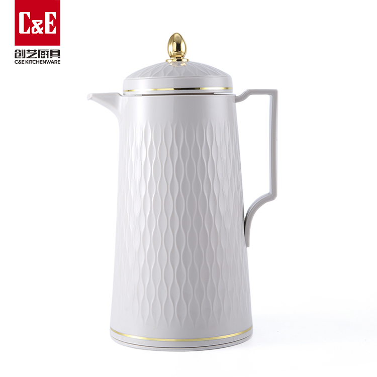 C&E创艺新款高颜值水壶玻璃内胆保温壶厨房用品家用酒店餐厅饭店详情7