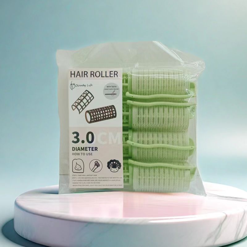 Essential beauty tool hair curl set 2-in-1, easy to operate, long-lasting curls without damaging hair quality, effortlessly create a perfect hairstyle. Disposable hair curling tool comes with random color detail image 3