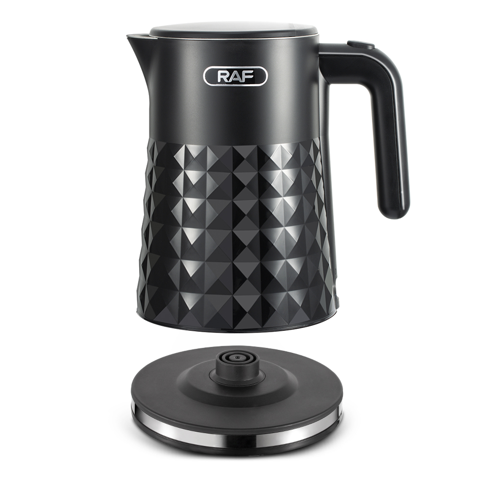 RAF European standard approved 1.7L stainless steel inner liner electric kettle, quick kettle, household automatic power-off boiling kettle Item Picture