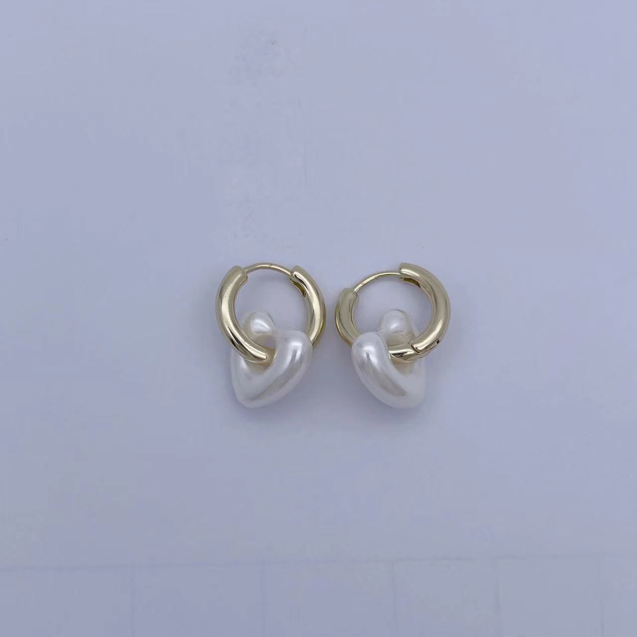 饰品/耳饰/耳环/猫眼石耳环/锆石耳环细节图