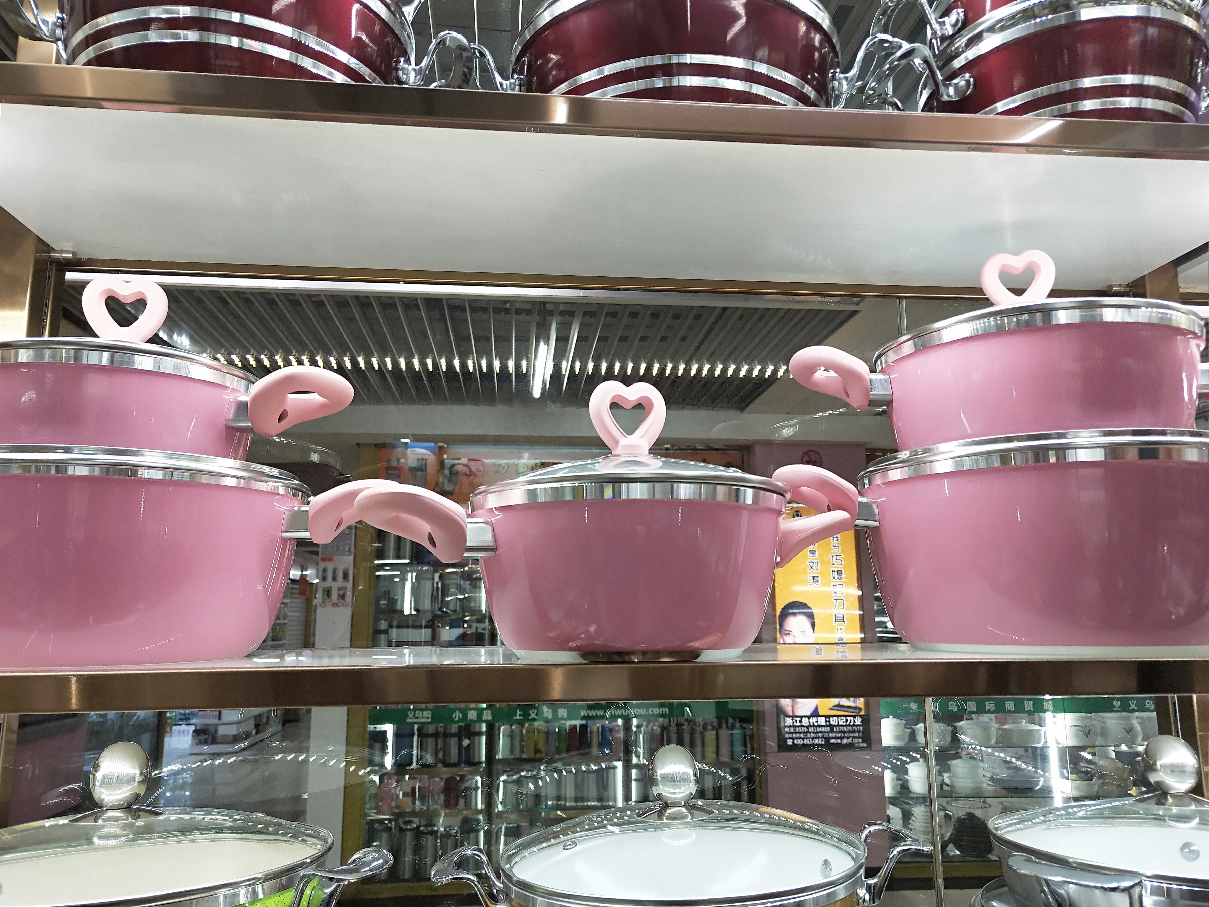A 10-piece set of rotary pot with ceramic paint Specification image