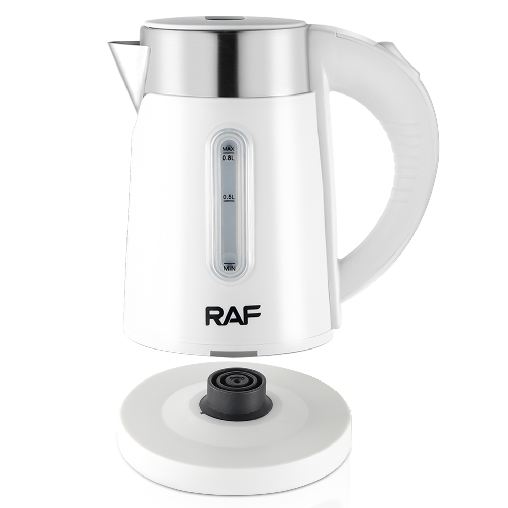 RAF European standard cross-border electric kettle, household insulated kettle 0.8L, automatic power-off, large-capacity kettle, visible R.7936 Item Picture