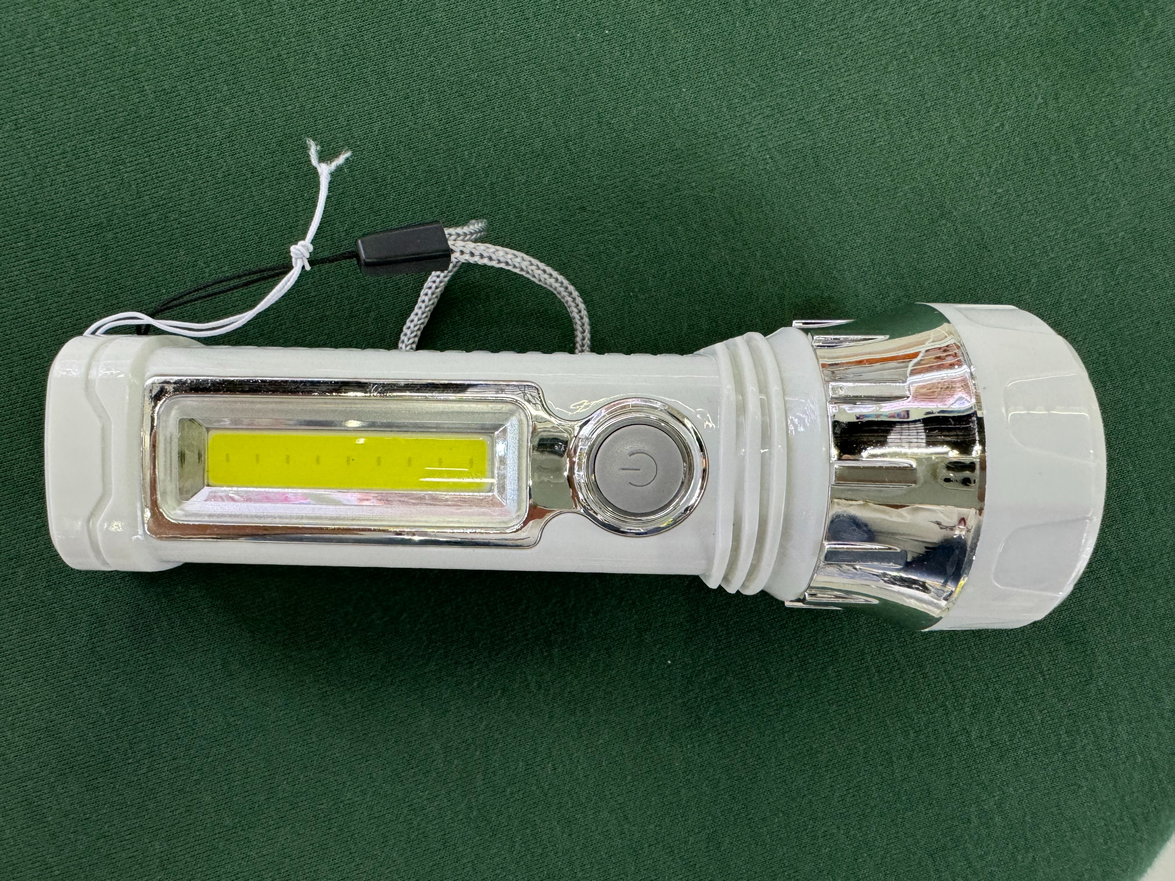 LED handheld flashlight for both solid color and color