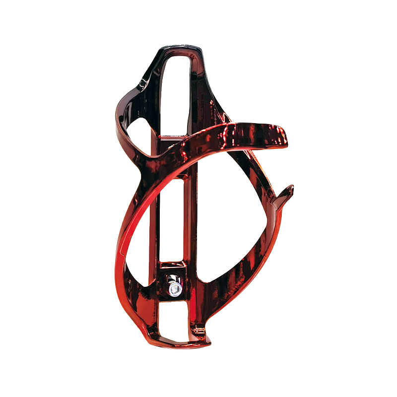 BC32 electroplated plastic water bottle stand, bicycle water bottle stand, adjustable side opening mountain bike water bottle stand, PC plastic water cup stand Specification image