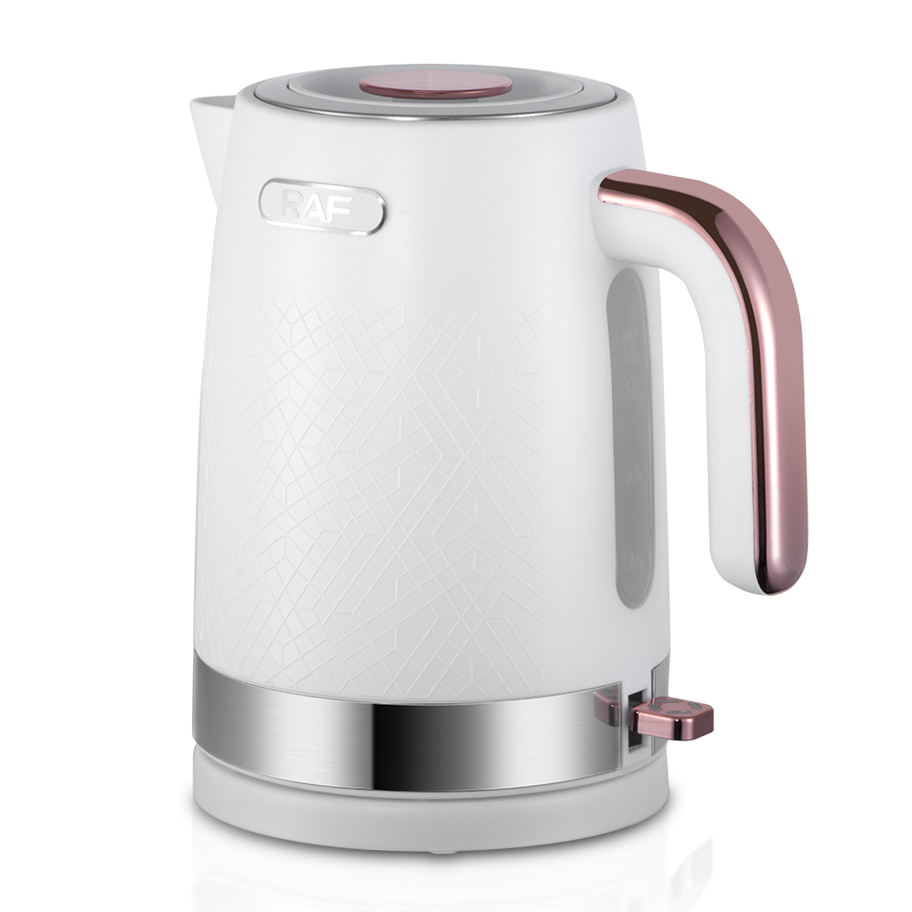 RAF European standard wholesale 1.7L stainless steel inner liner electric kettle, quick kettle heating, household automatic power-off kettle R.7970 Application Scenario