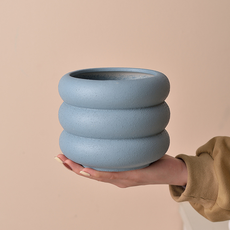 Home decoration with popular tire flowerpots detail image 4