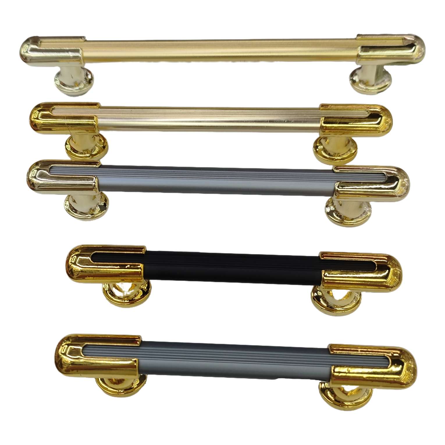 Aluminum alloy profiles, single-color tubes, handles, drawers, wardrobes, furniture, light luxury door handles, African export aluminum handles, furniture handles, mushroom head handles undefined