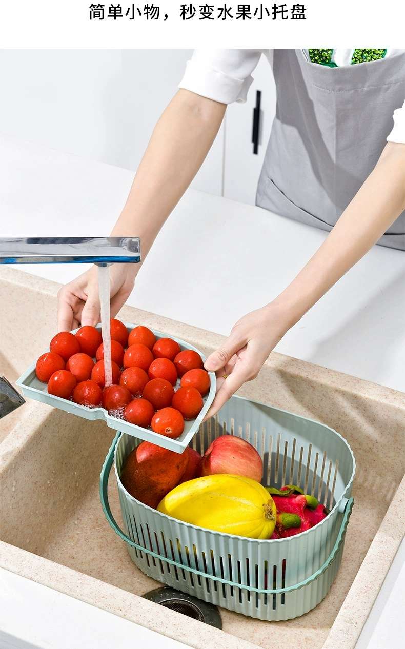 حوض الحمامات من طراز K03-8028 مزود بحمام محمول مزود بغسيل مزرق متعدد الأغراض للفاكهة والخضروات detail image 12