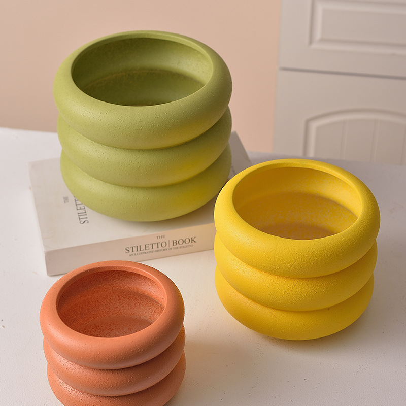 Home decoration with popular tire flowerpots Specification image