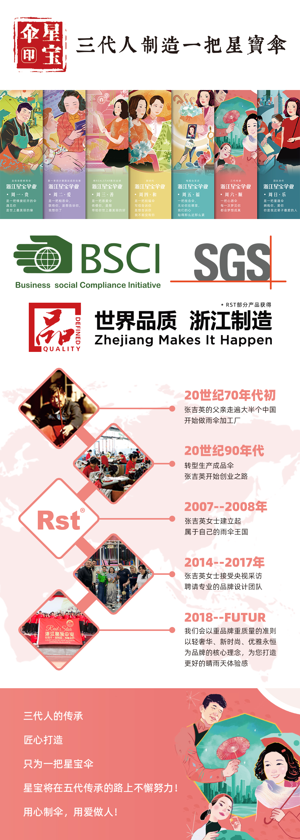 星宝伞3233国潮三折手开16骨双层雨伞防紫外线金胶雨伞三折防风抗风雨伞国风伞礼品伞批发详情18
