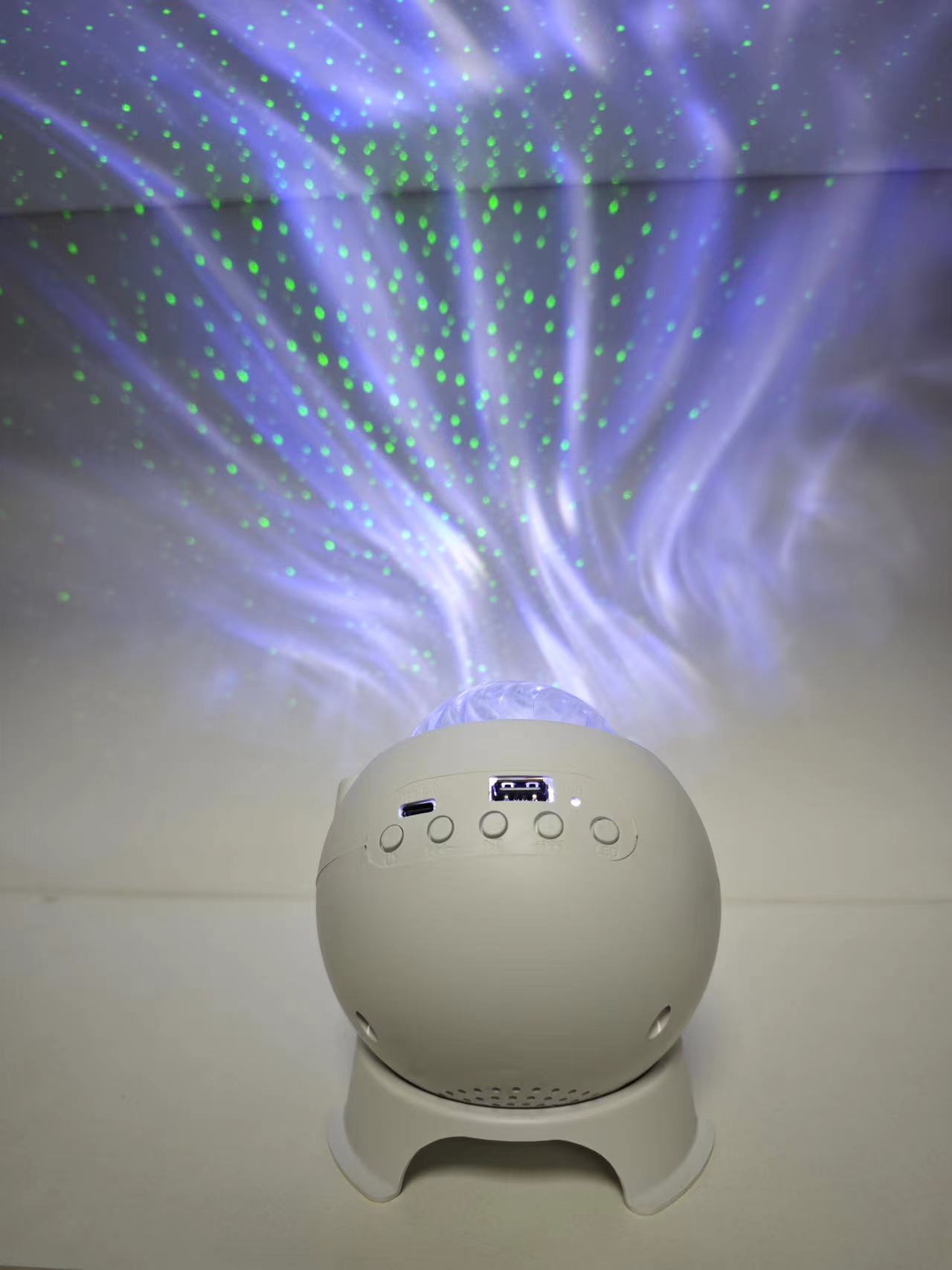Colorful small decorative lamps spherical details Picture