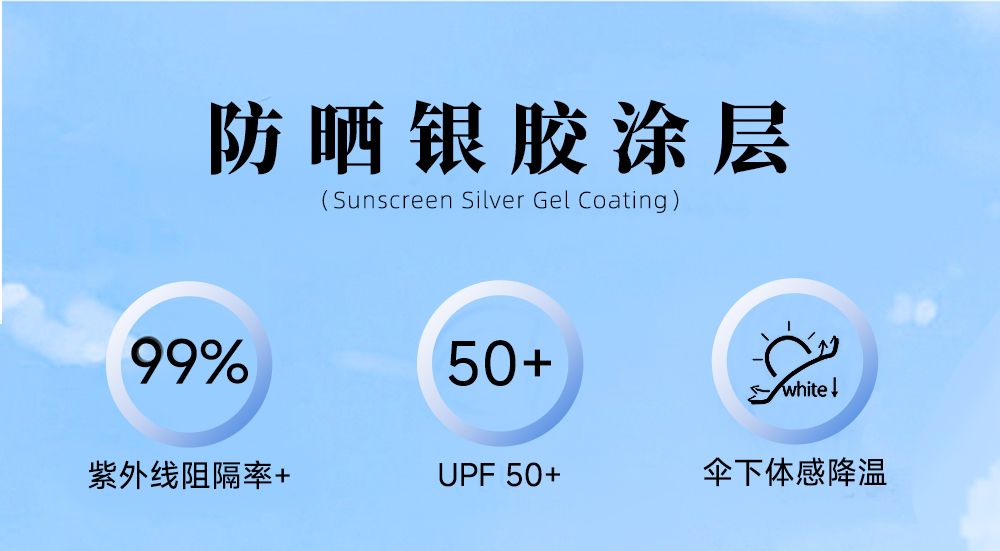 星宝伞3233国潮三折手开16骨双层雨伞防紫外线金胶雨伞三折防风抗风雨伞国风伞礼品伞批发详情8