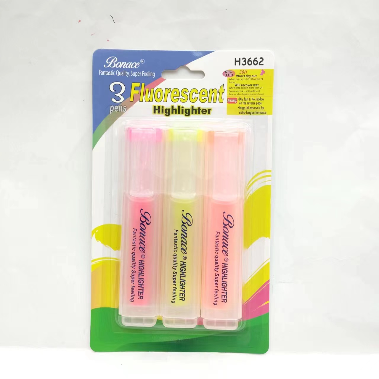 Card-absorbing set of highlighters, student marker pens, colored pens, rough marking points, large-capacity flat-head wholesale highlighters Card-absorbing set of highlighters, student marker pens, colored pens, rough marking points, large-capacity flat-head wholesale highlighters