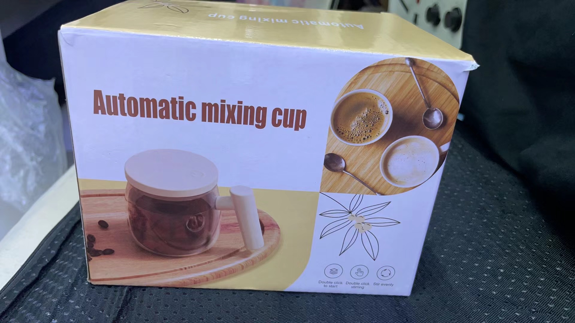 Coffee stirring cup