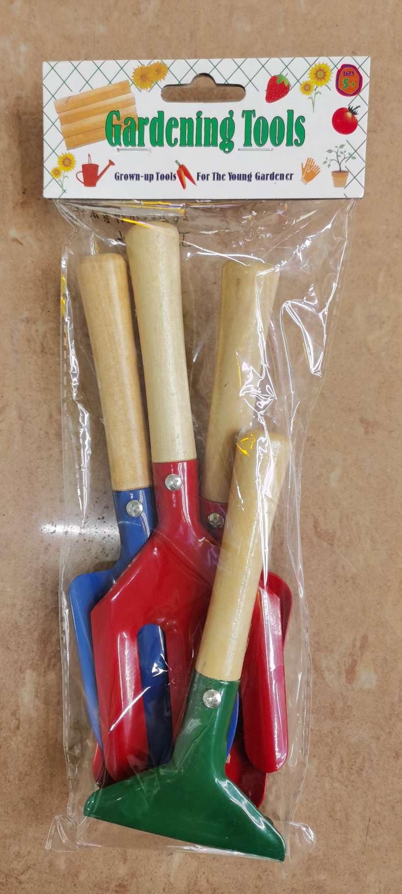 Four-piece set of small wooden handle garden shovel, garden tools, hardware tools, 2024 detail image 13