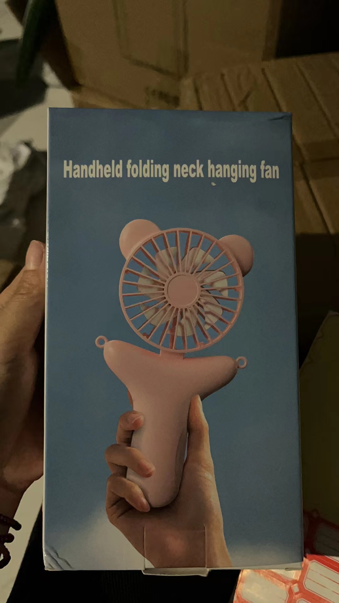 手持小风扇  轻便便携户外旅行必备风扇 高效快速降温