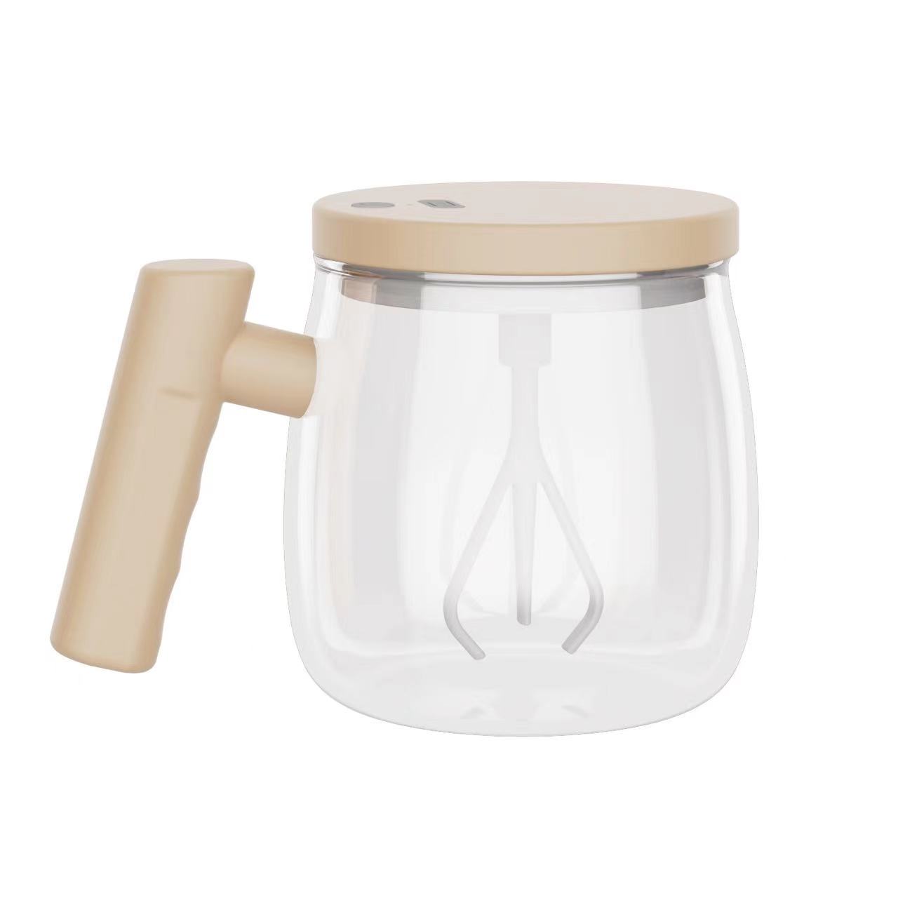 Clear mixing cup