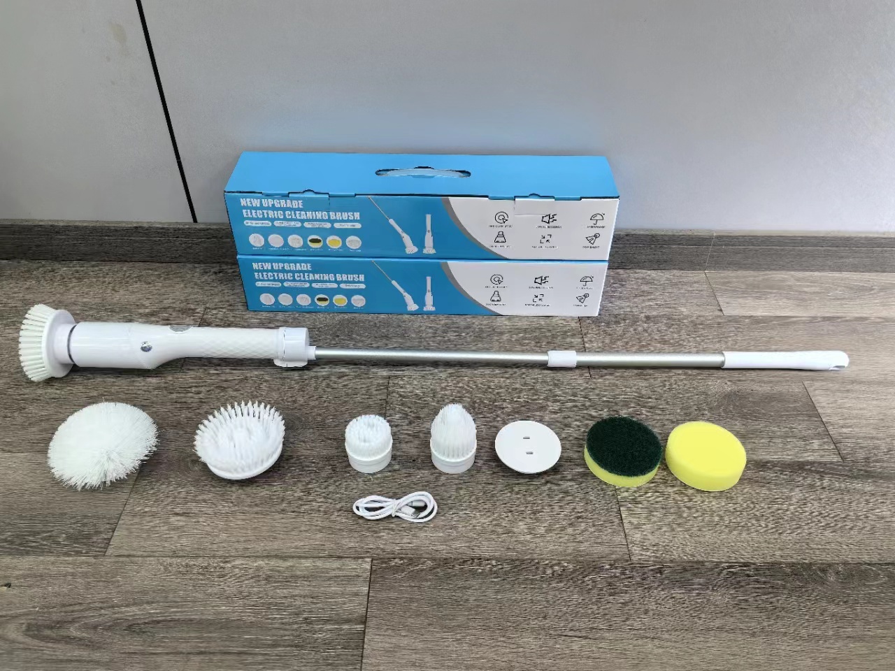 فرشاة تنظيف كهربائية مرنة Item Picture