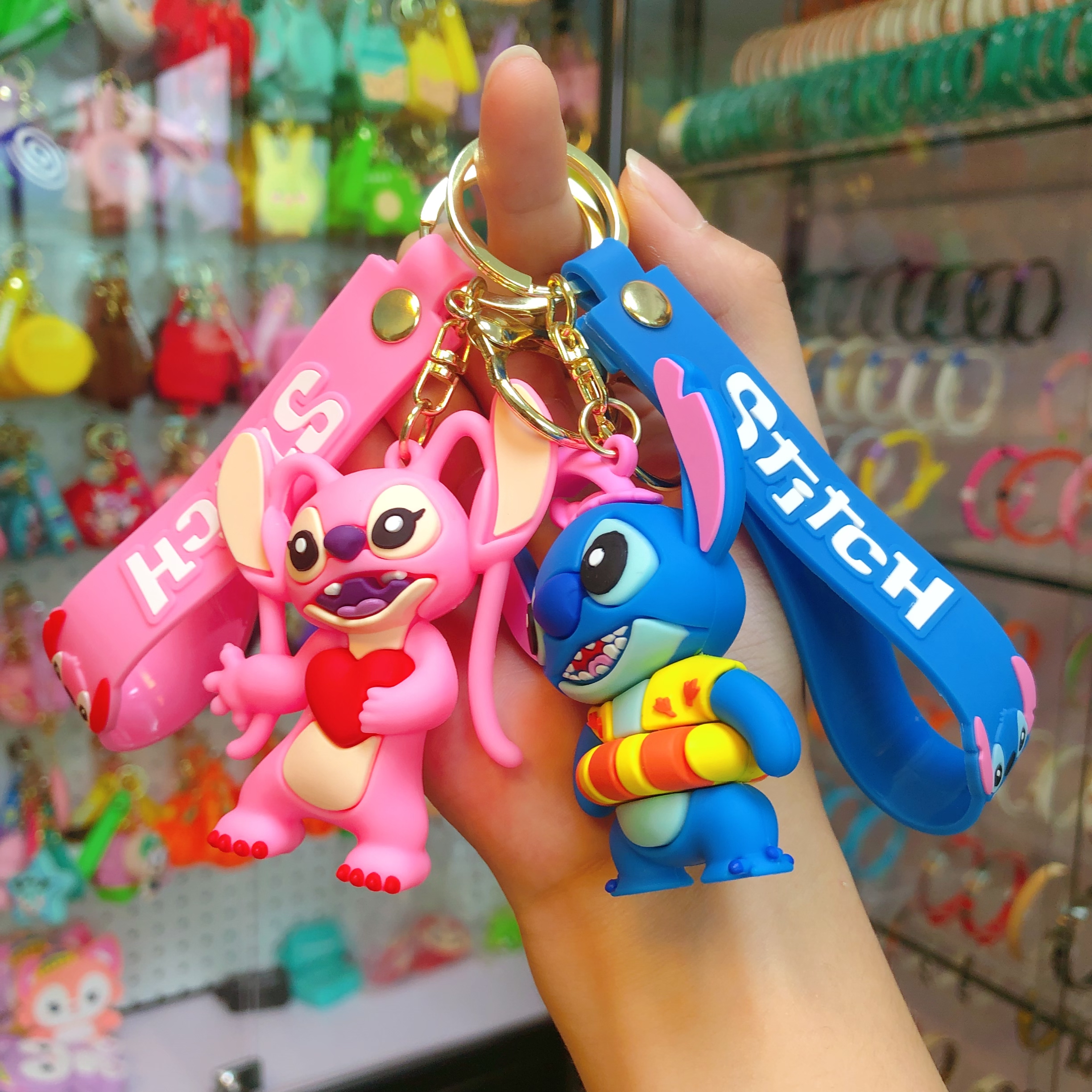 Llavero de dibujos animados de verano stilby llavero de coche llavero accesorios muñeca pequeño regalo de verano stilby llavero de dibujos animados colgante de bolso de escuela llavero de coche llavero accesorios muñeca máquina pequeño regalo details Picture