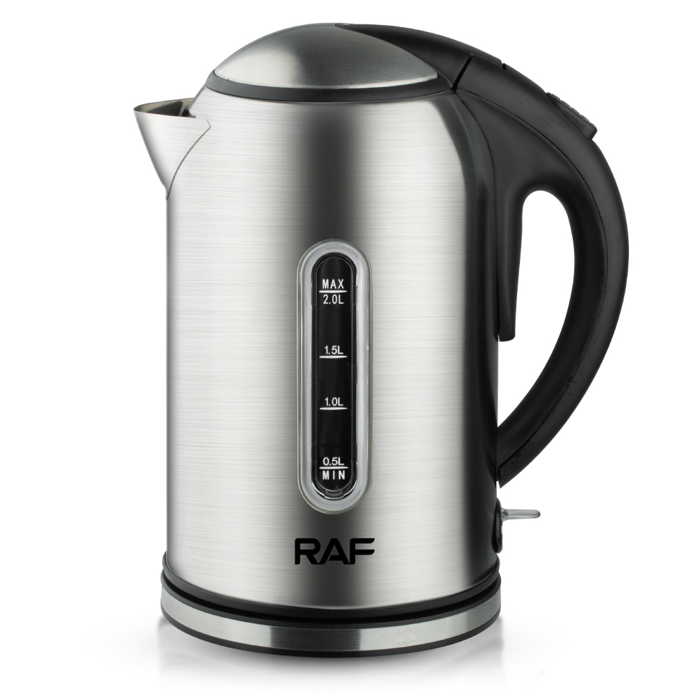 RAF European standard cross-border electric kettle, household boiling kettle, automatic power-off, anti-dry burning, food-grade stainless steel kettle R.7847 Item Picture