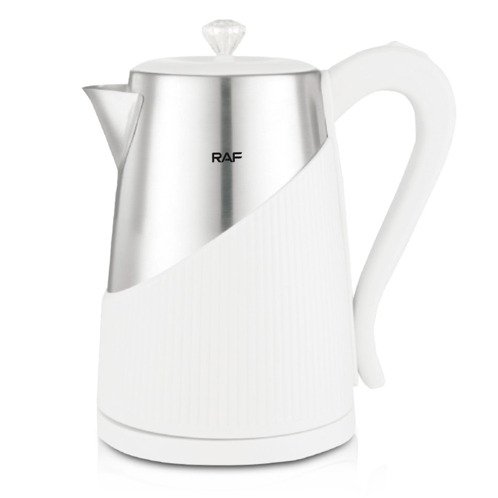 RAF European standard cross-border stainless steel 2L electric kettle with automatic large-capacity multi-functional kettle overheat protection R.7932 Item Picture