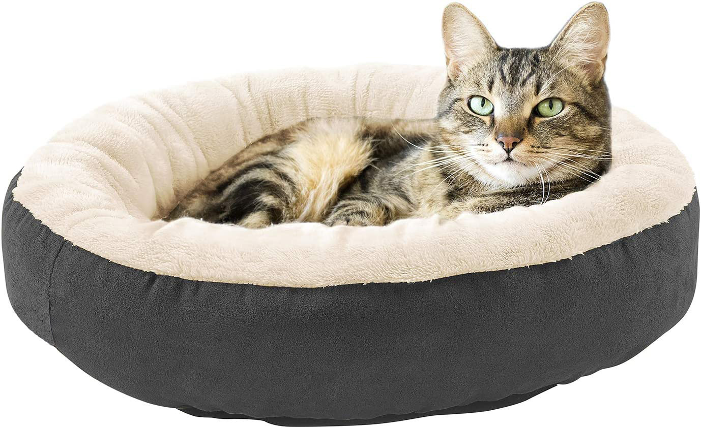 T新款保暖宠物窝亚马逊爆款猫窝狗窝圆形小中大型犬睡觉垫子保暖猫狗窝详情14