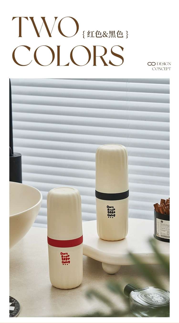 S137-1004 Toothbrush Box, travel storage toothbrush bucket, portable travel toothbrush Cup, Toothbrush and toothpaste storage box, Washbasin cup detail image 2