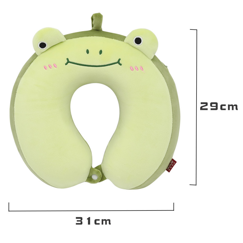 Espuma de memoria U almohada orden de recreación casa dibujos animados lindo animal protector de cuello cojín de cuello de coche orden personalizada Specification image