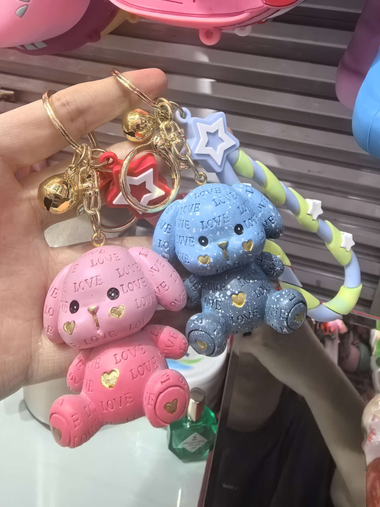 创意PVC公仔钥匙链 工艺品礼品钥匙扣挂件 精致钥匙扣配饰 便携轻巧装饰挂件详情图2